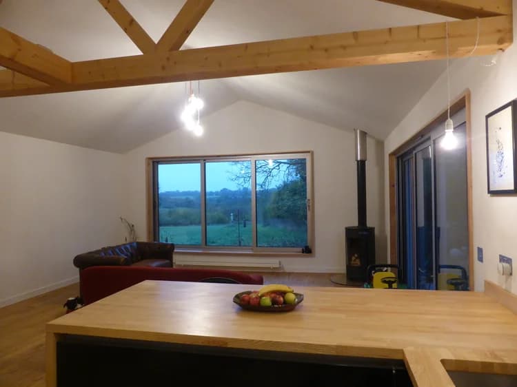 William Stanwix's self-built hempcrete house in Chesham